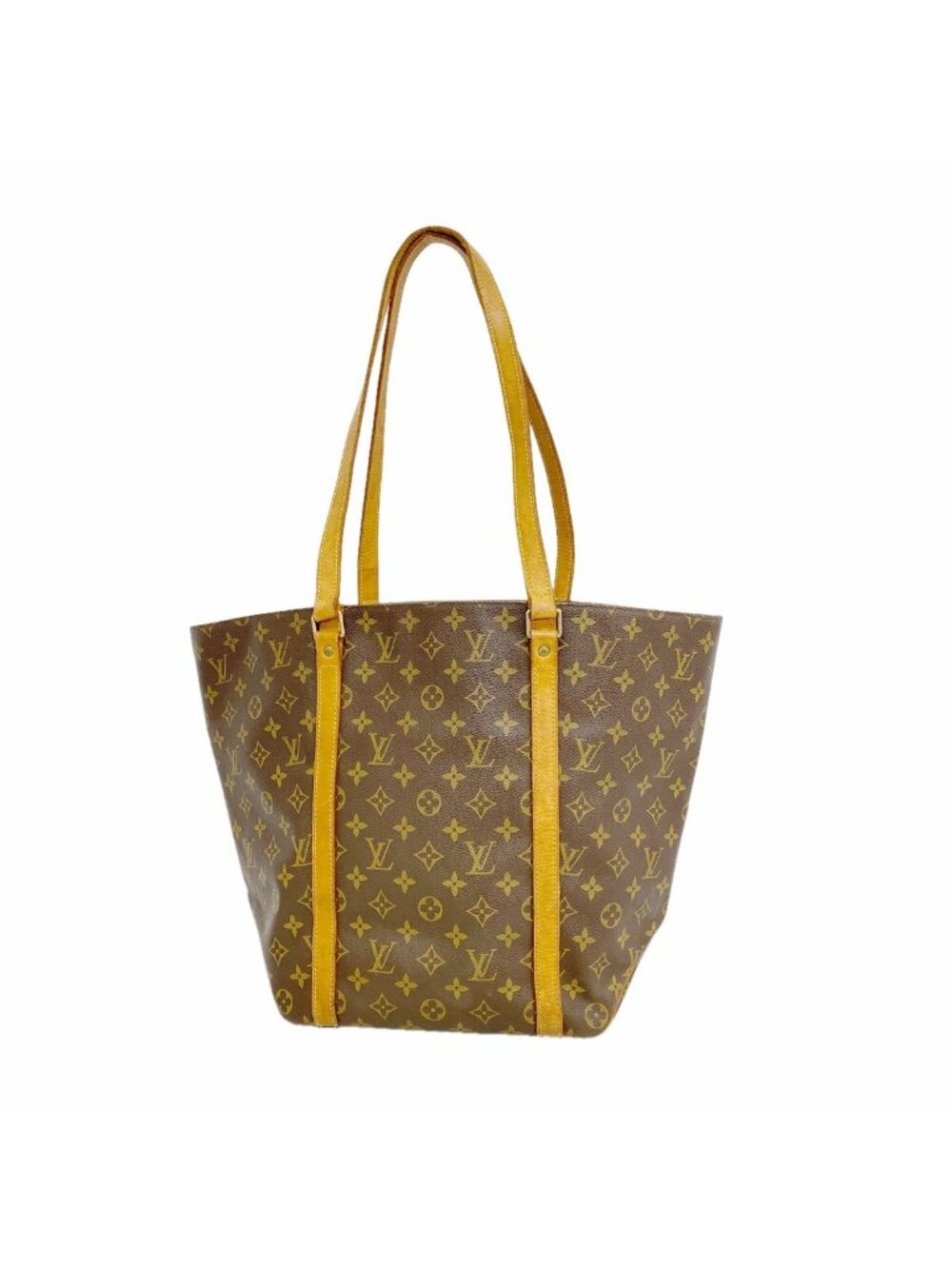 Louis Vuitton Tote Bag Monogram Sac Shopping Brown